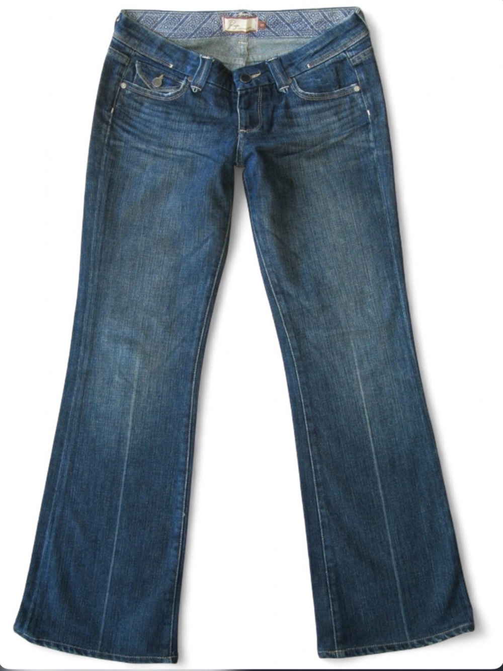 Low Rise Y2K Vintage Paige Denim Pico Size 30 Made In USA Premium Denim